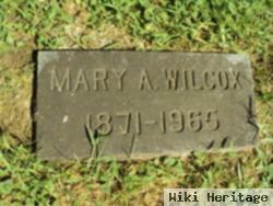 Mary A Wilcox