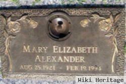 Mary Elizabeth Decker Alexander