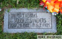 Mary Emma Sowders Thomas