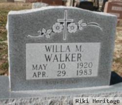 Willa M. Walker