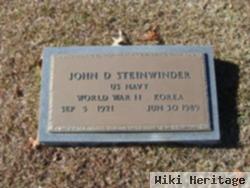 John D Steinwinder