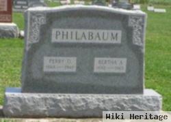 Bertha A Overly Philabaum