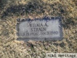 Wilma A. Strain