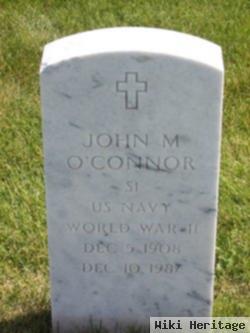 John M O'connor