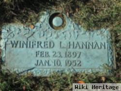 Winnifred L Hannan