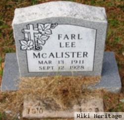 Farl Lee Mcalister