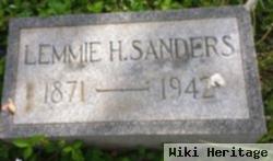 Lemmie H Strode Sanders