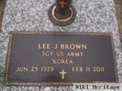 Lee J Brown