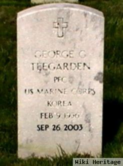 Pfc George G. Teegarden