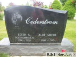 Alof Frey "swede" Cederstrom