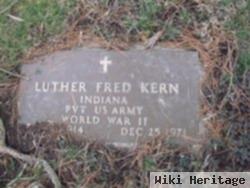 Pvt Luther Fred Kern