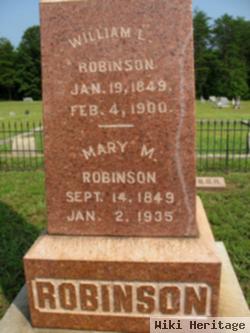 Mary Martha Huffstetler Robinson