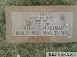 Yvette Sharpe Pearlman