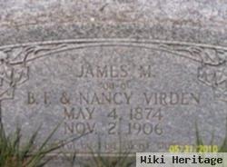 James M Virden