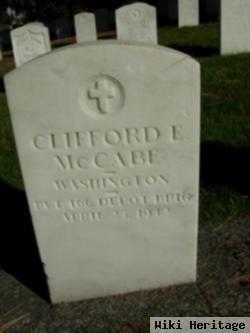 Clifford E Mccabe