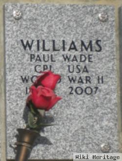 Paul Wade Williams