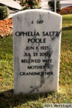 Ophelia Saltz Poole