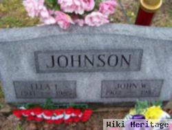 Ella I Pherigo Johnson