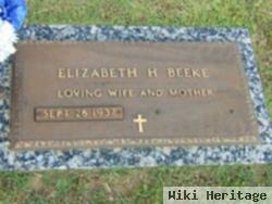 Elizabeth H Beeke