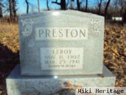 Leroy Preston