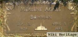 Merlene Agnes Bowman