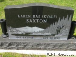 Karen Rae Kvale Saxton