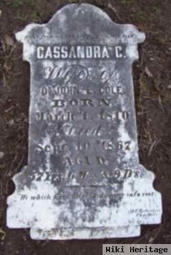 Cassandra Caroline White Cole