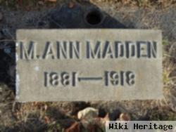 M. Ann Madden