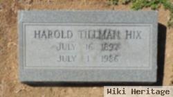 Harold Tillman Hix