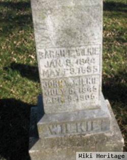 Sarah E Rucker Wilkie