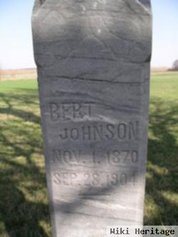 Burton "bert" Johnson