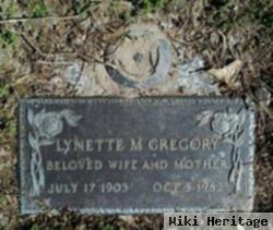 Lynette M. Gregory