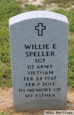 Willie E Speller