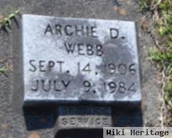 Archie D Webb