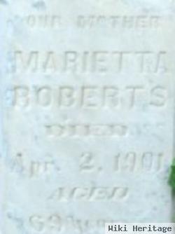 Marietta E. Braden Roberts