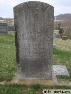 Sarah M. Crussell Cross