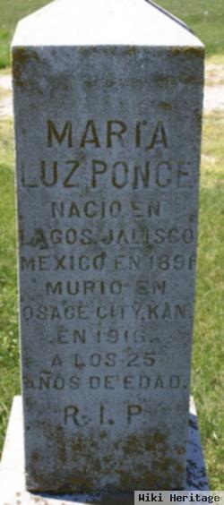 Maria Luz Ponce