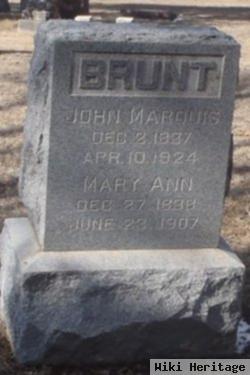 John Marquis Brunt