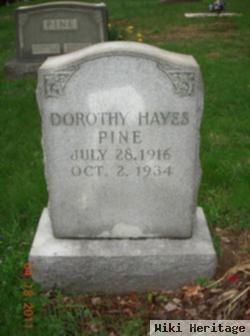 Dorothy Hayes Pine