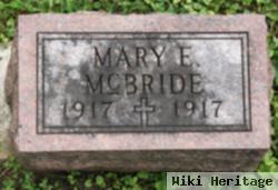 Mary E Mcbride