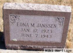 Edna M Janssen