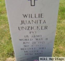 Willie Juanita Windham Unzicker