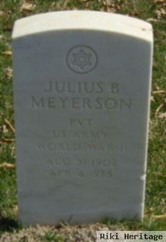 Julius B Meyerson