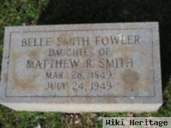 Belle Smith Fowler