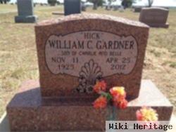 William C. "hick" Gardner