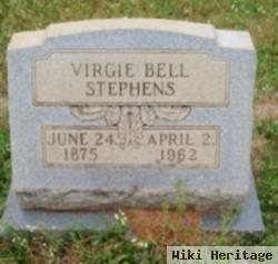 Letitia Virginia "virgie" Bell Stephens