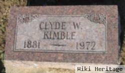 Clyde W Kimble