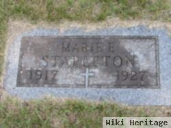 Marie E Stapleton