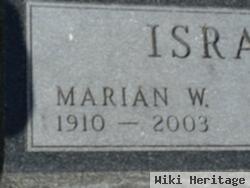 Marian Isabelle Walker Israel