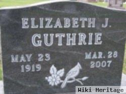 Elizabeth J Guthrie